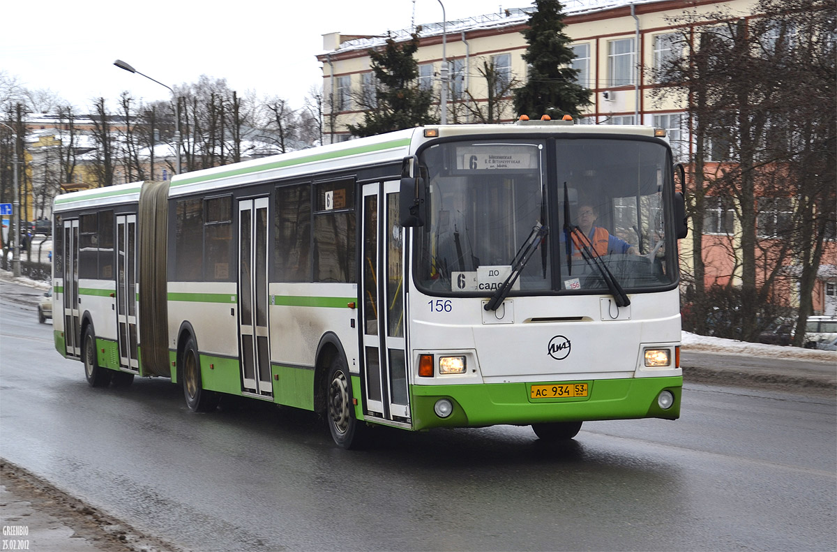 Новгородская область, ЛиАЗ-6212.00 № 156