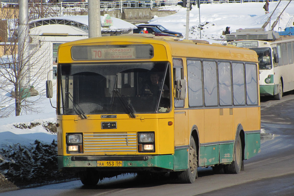 Пензенская область, Van Hool A120/31 № АА 153 58