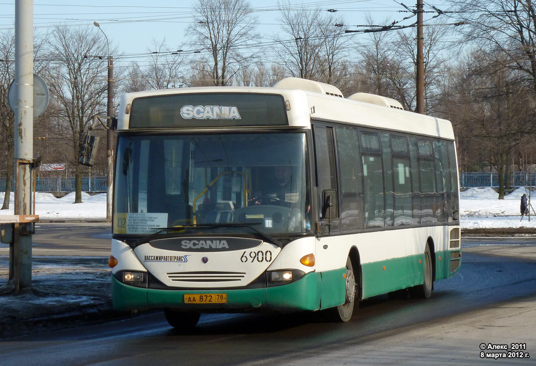 Санкт-Петербург, Scania OmniLink I (Скания-Питер) № 6900