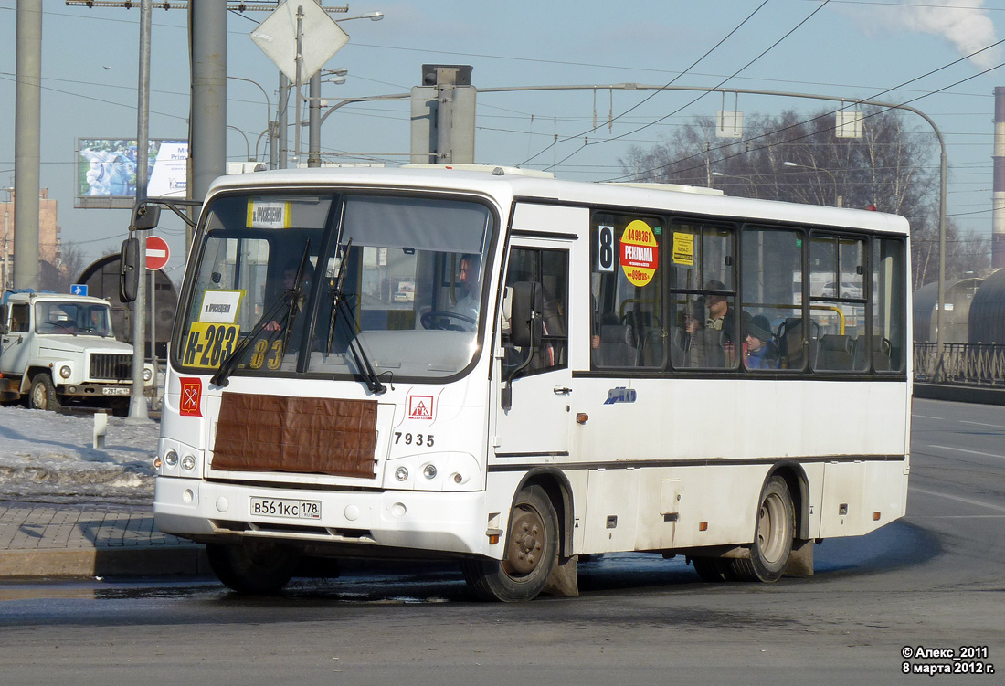 Санкт-Петербург, ПАЗ-320402-05 № n935