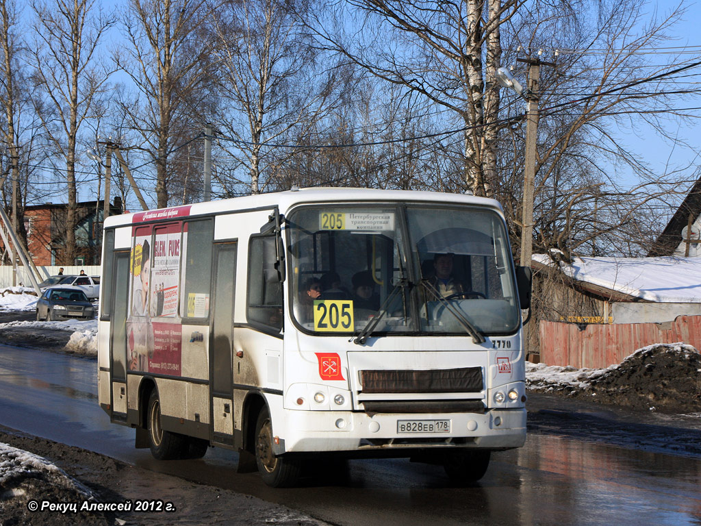 Санкт-Петербург, ПАЗ-320402-03 № n770