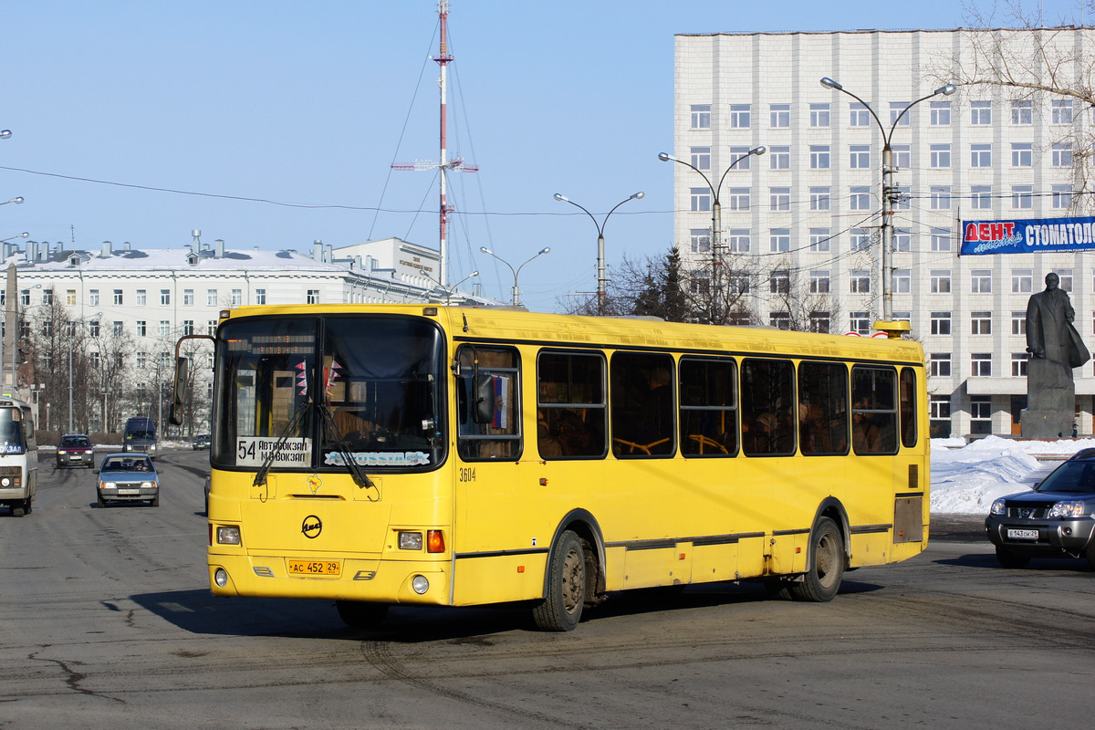 Архангельская область, ЛиАЗ-5256.36 № 3604