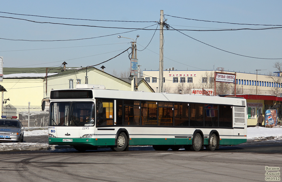 Санкт-Петербург, МАЗ-107.466 № 2245