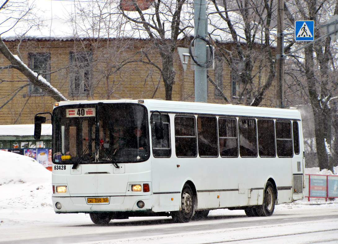 Нижегородская область, ЛиАЗ-5293.00 № 63428