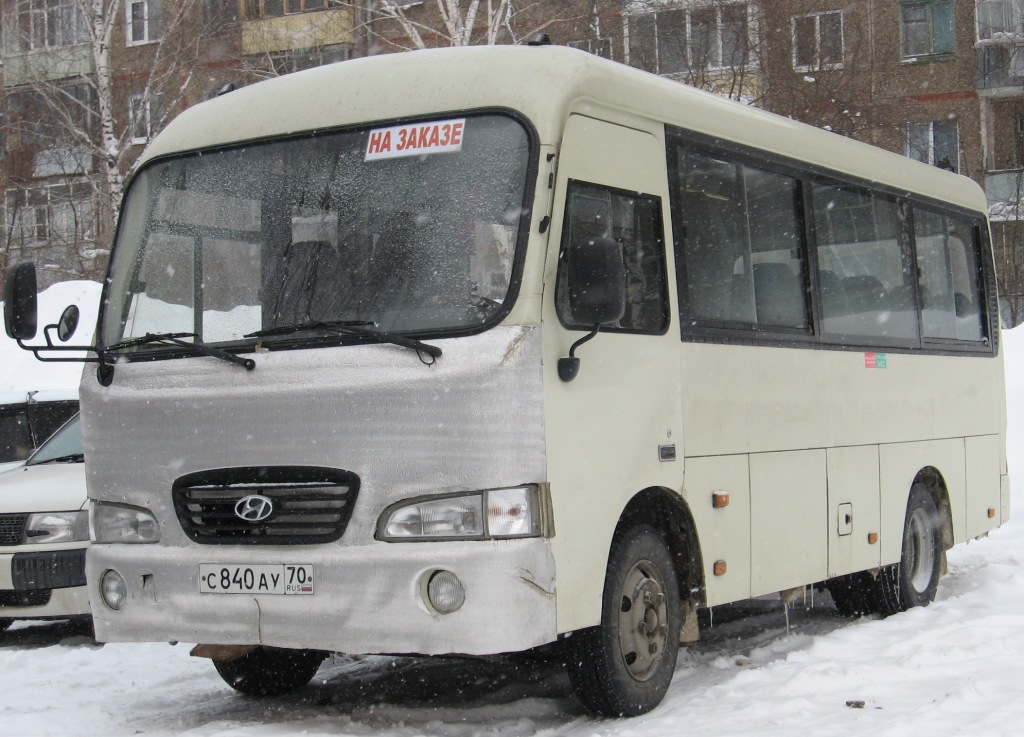 Томская область, Hyundai County SWB C08 (РЗГА) № С 840 АУ 70