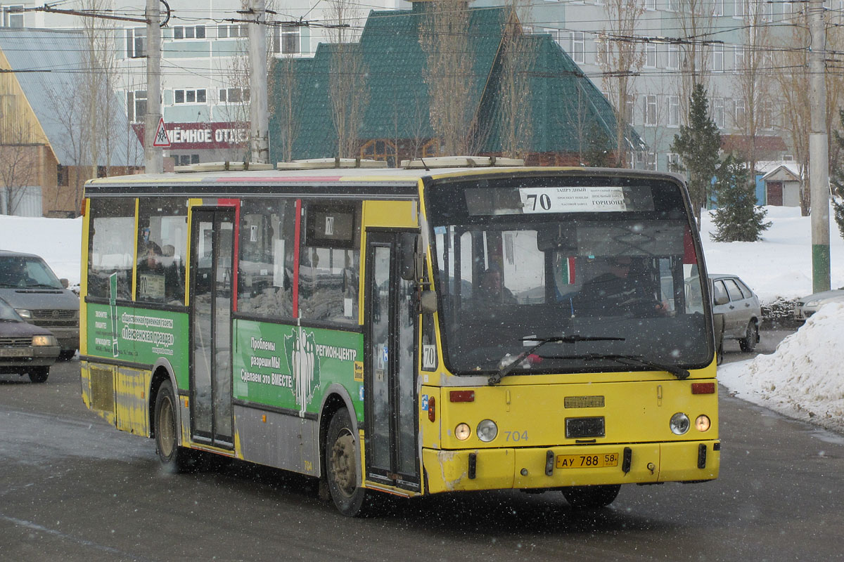 Penza region, Van Hool A600 Nr. АУ 788 58