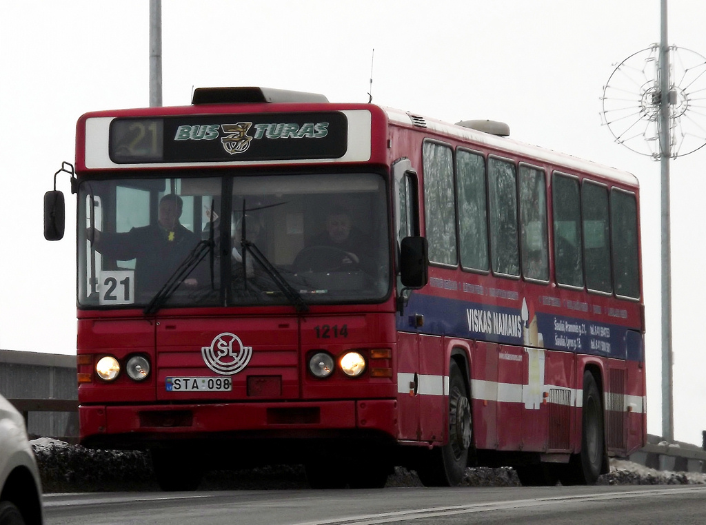 Литва, Scania CN113CLB № 1214