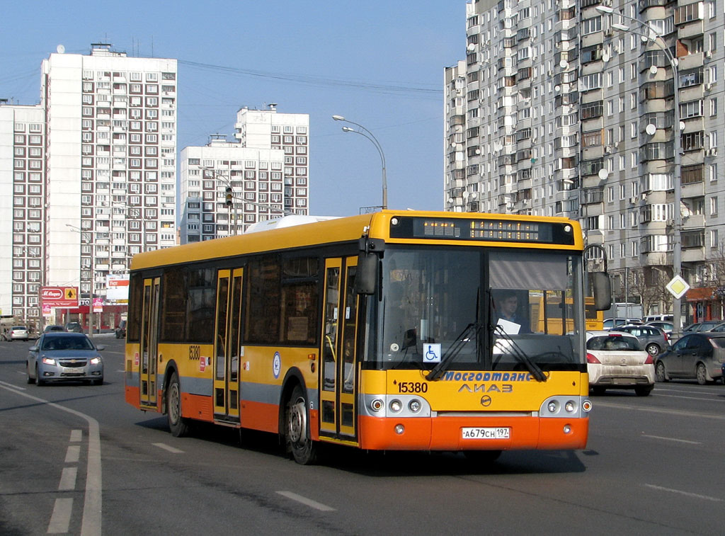 Москва, ЛиАЗ-5292.22 (2-2-2) № 15380