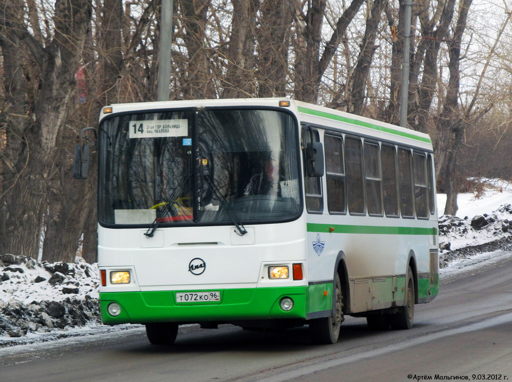 Свердловская область, ЛиАЗ-5256.45 № Т 072 КО 96