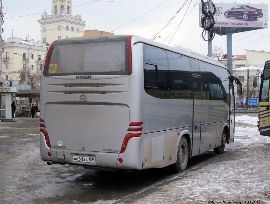 Пермский край, Higer KLQ6885Q № А 661 АА 159