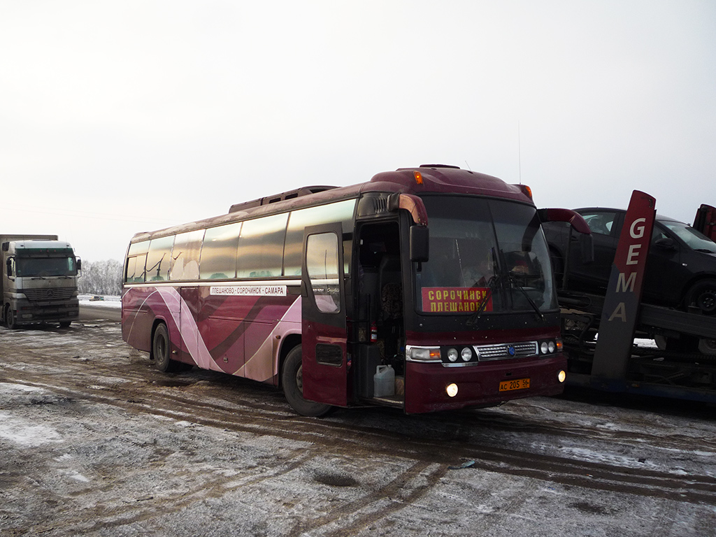 Оренбургская область, Kia Granbird KM948 Greenfield № АС 205 56 — Фото —  Автобусный транспорт