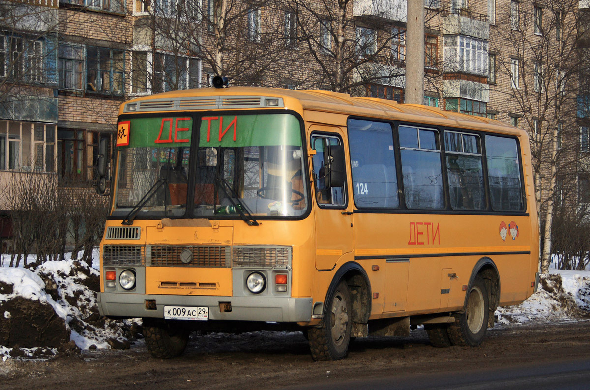 Архангельская область, ПАЗ-32053-70 № 124