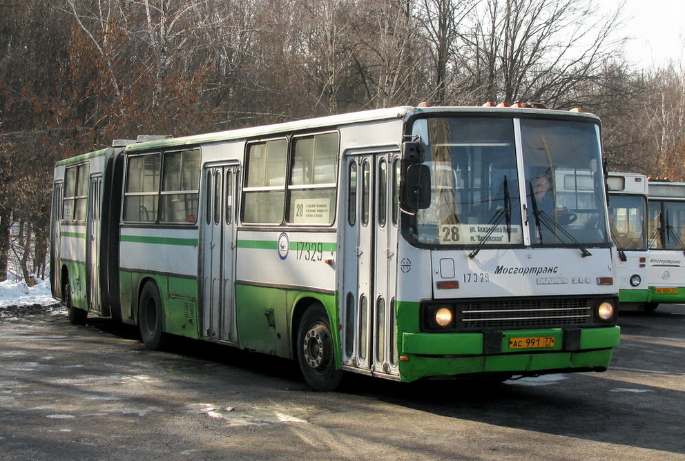 Москва, Ikarus 280.33M № 17329