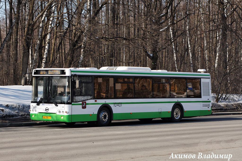 Москва, ЛиАЗ-5292.21 № 10401