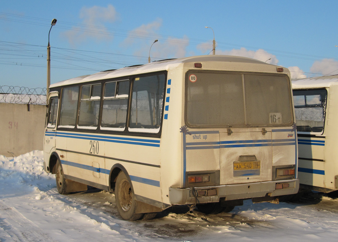 Ярославская область, ПАЗ-32054 № 260