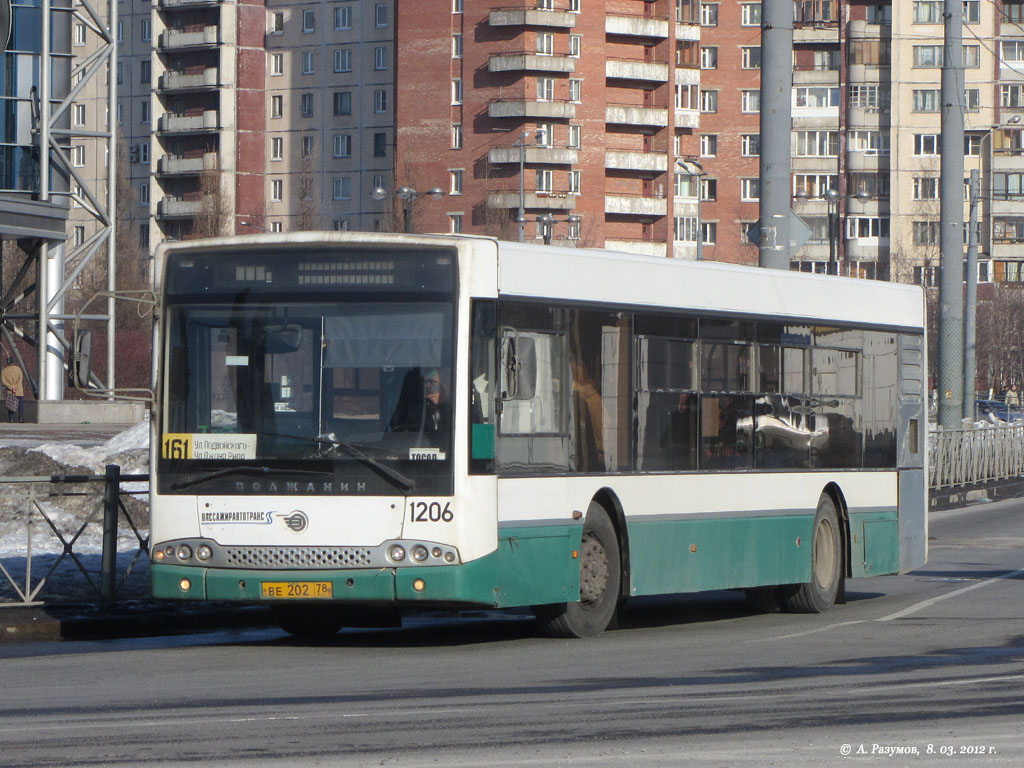 Санкт-Петербург, Волжанин-5270-20-06 "СитиРитм-12" № 1206