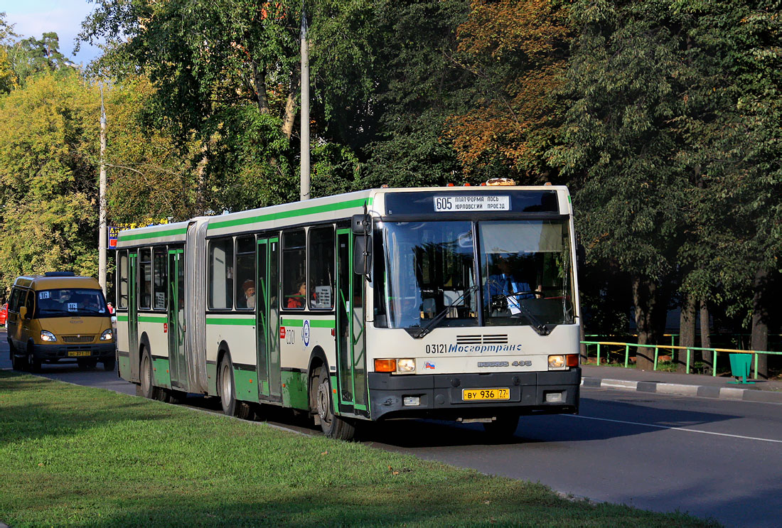 Москва, Ikarus 435.17 № 03121