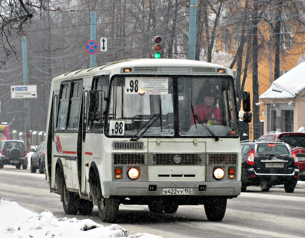 Нижегородская область, ПАЗ-32054-07 № В 422 УУ 152