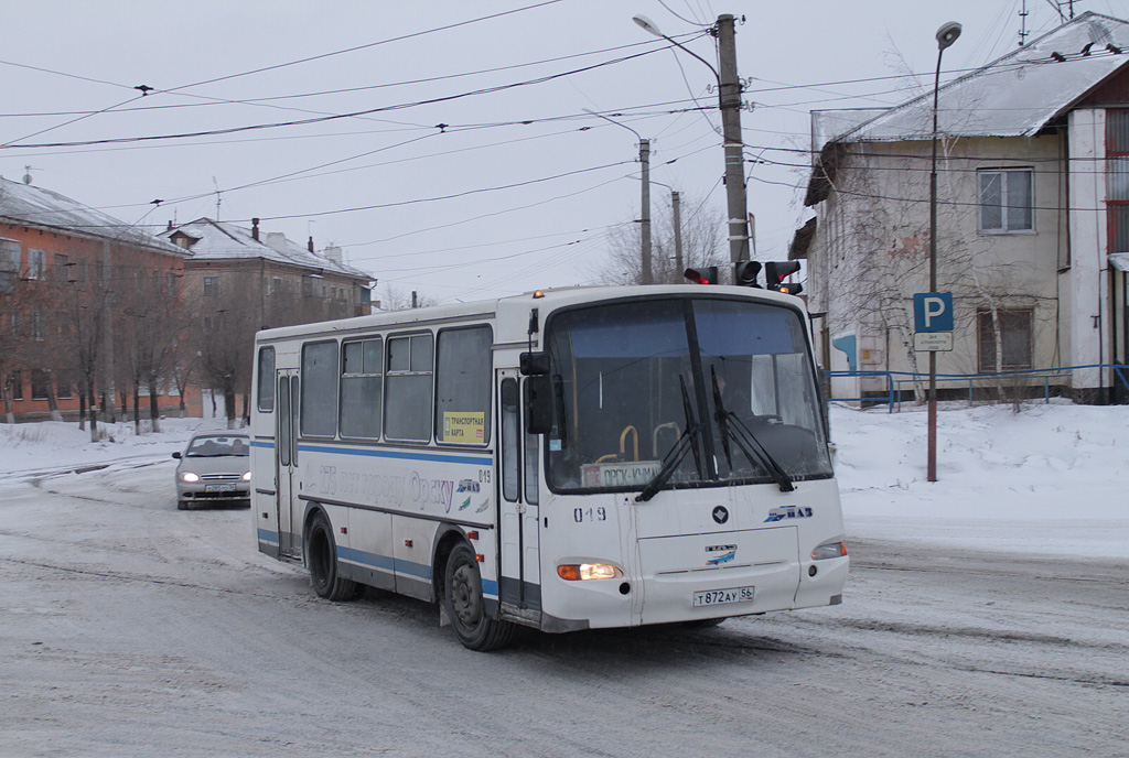 Оренбургская область, ПАЗ-4230-03 № 019