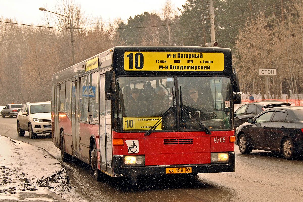 Пермский край, Mercedes-Benz O405N2 № АА 158 59