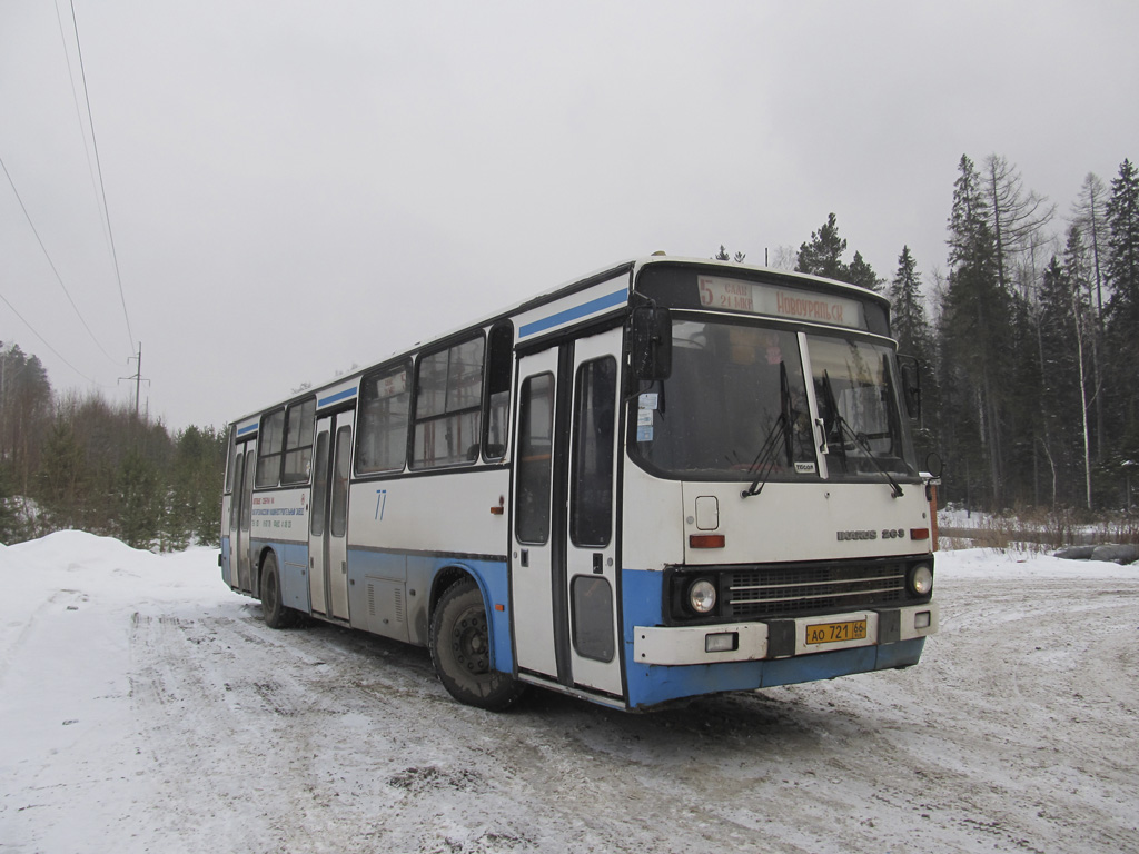 Свердловская область, Ikarus 263.10 № 77