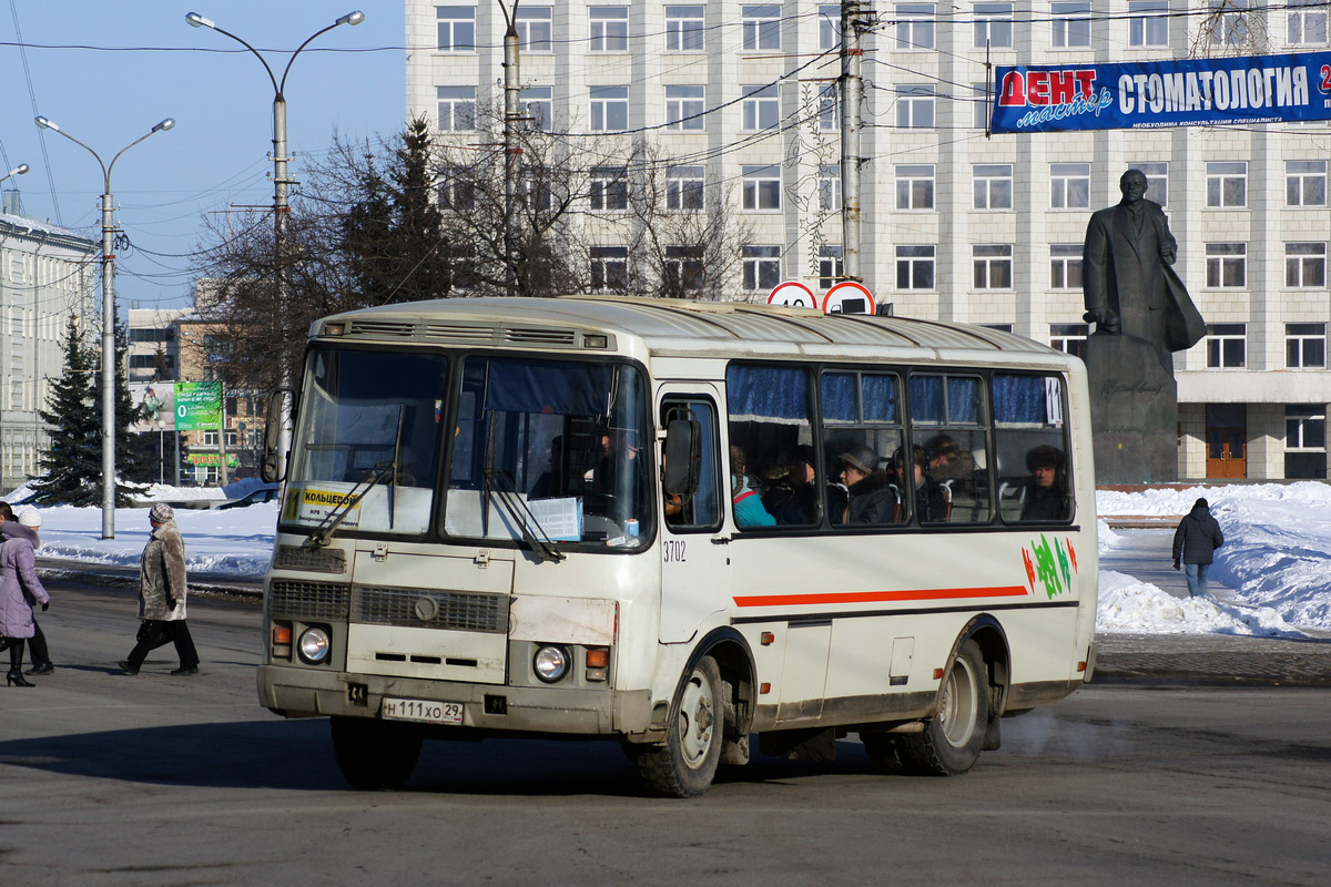 Архангельская область, ПАЗ-32054 № 3702