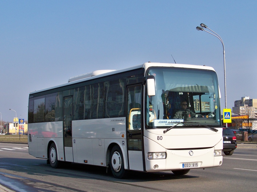 Литва, Irisbus Crossway 10.6M № 80