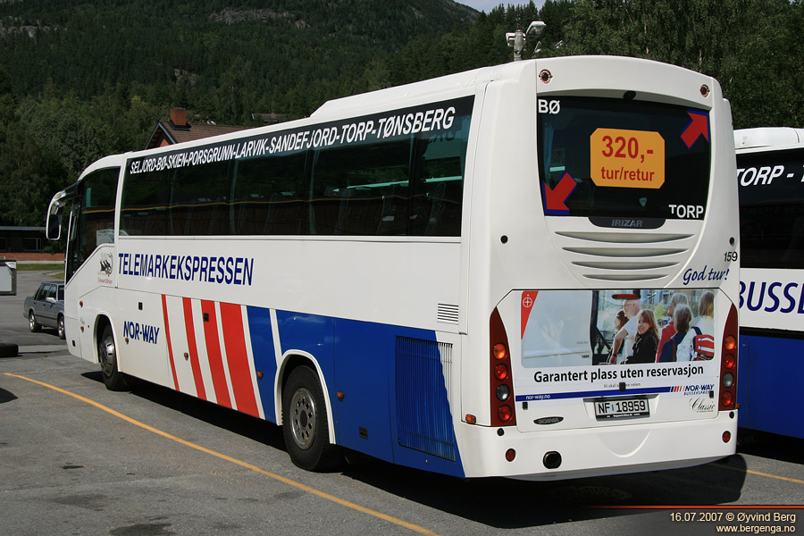 Норвегия, Irizar New Century 12,8.35 № 159