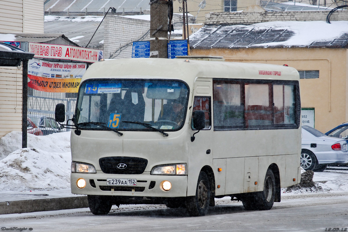 Нижегородская область, Hyundai County SWB C08 (РЗГА) № Е 239 АА 152