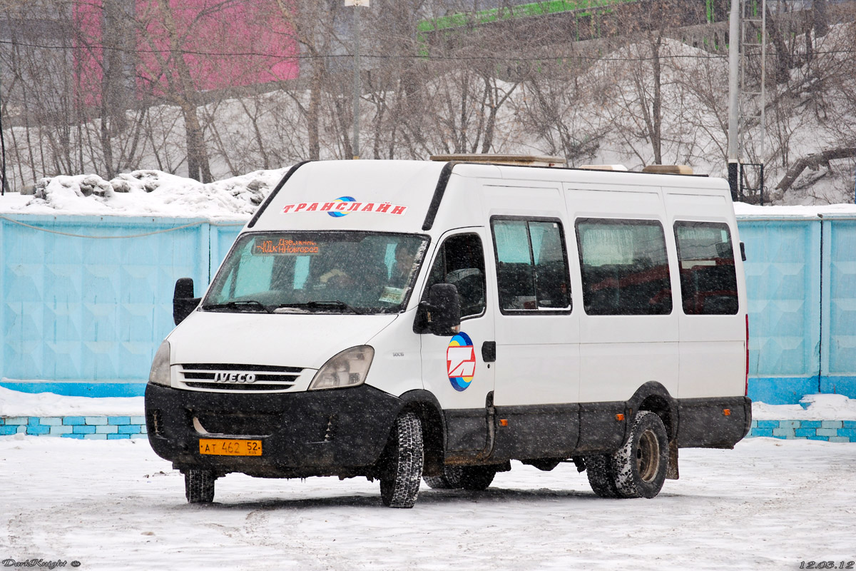 Nizhegorodskaya region, Samotlor-NN-32404 (IVECO Daily 50C15VH) # АТ 462 52