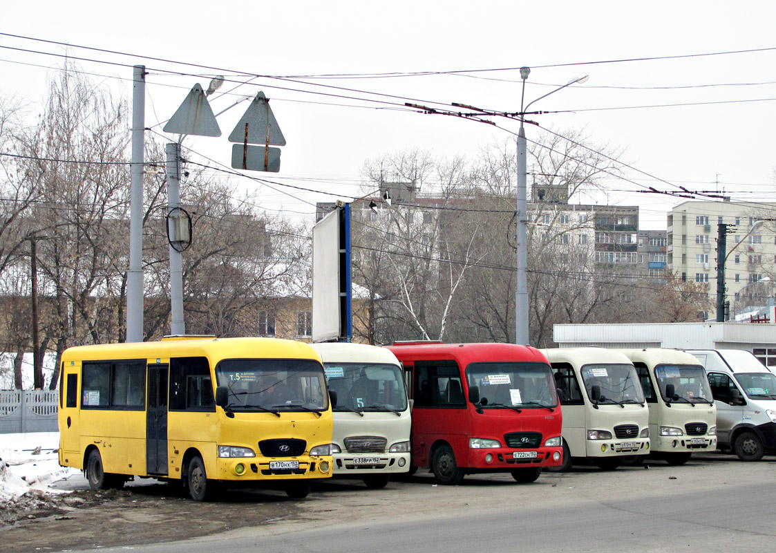 Nizhegorodskaya region, Hyundai County LWB C11 (TagAZ) Nr. В 170 НХ 152; Nizhegorodskaya region — Bus stations, End Stations