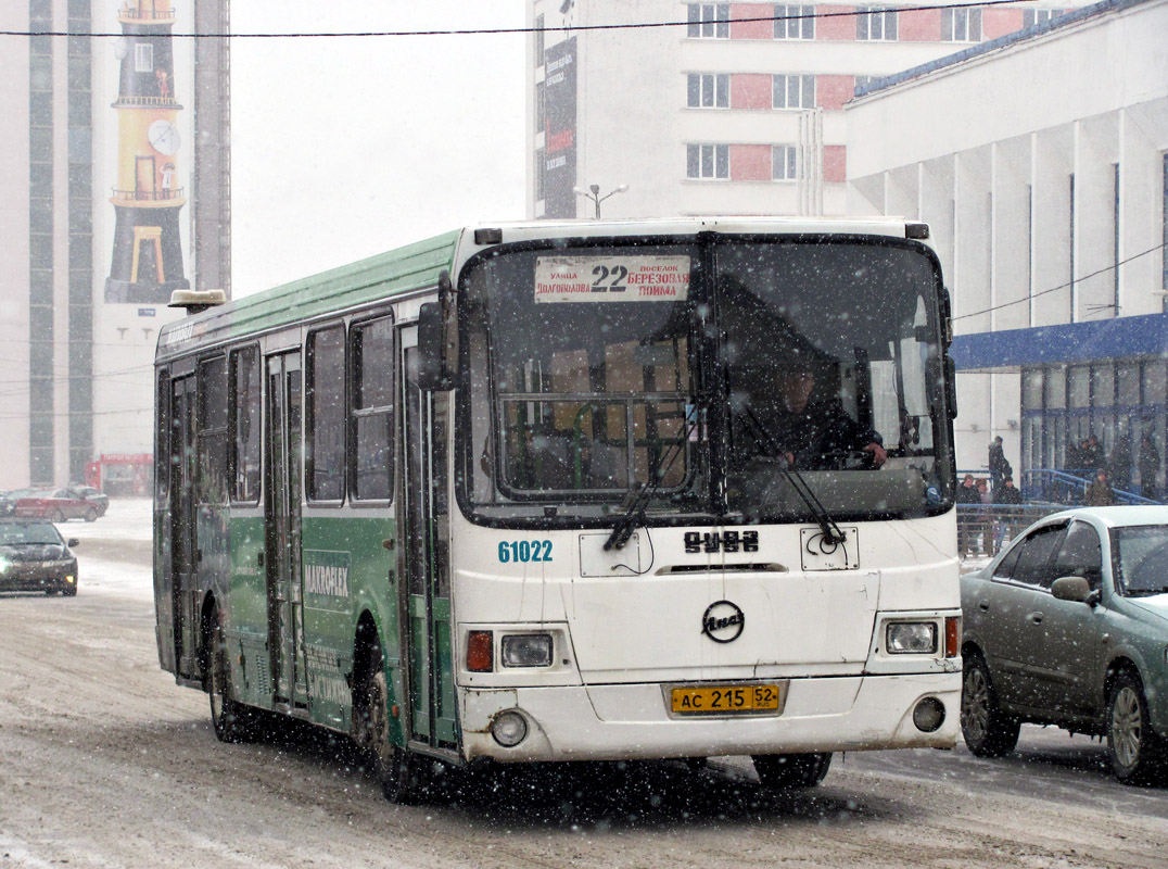 Нижегородская область, ЛиАЗ-5256.26 № 61022