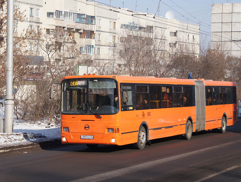 Кемеровская область - Кузбасс, ЛиАЗ-6212.00 № 262