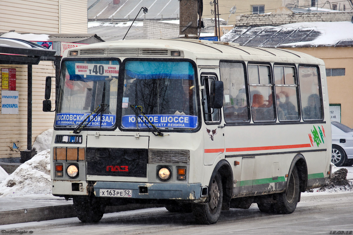 Нижегородская область, ПАЗ-32054 № Х 163 РЕ 52