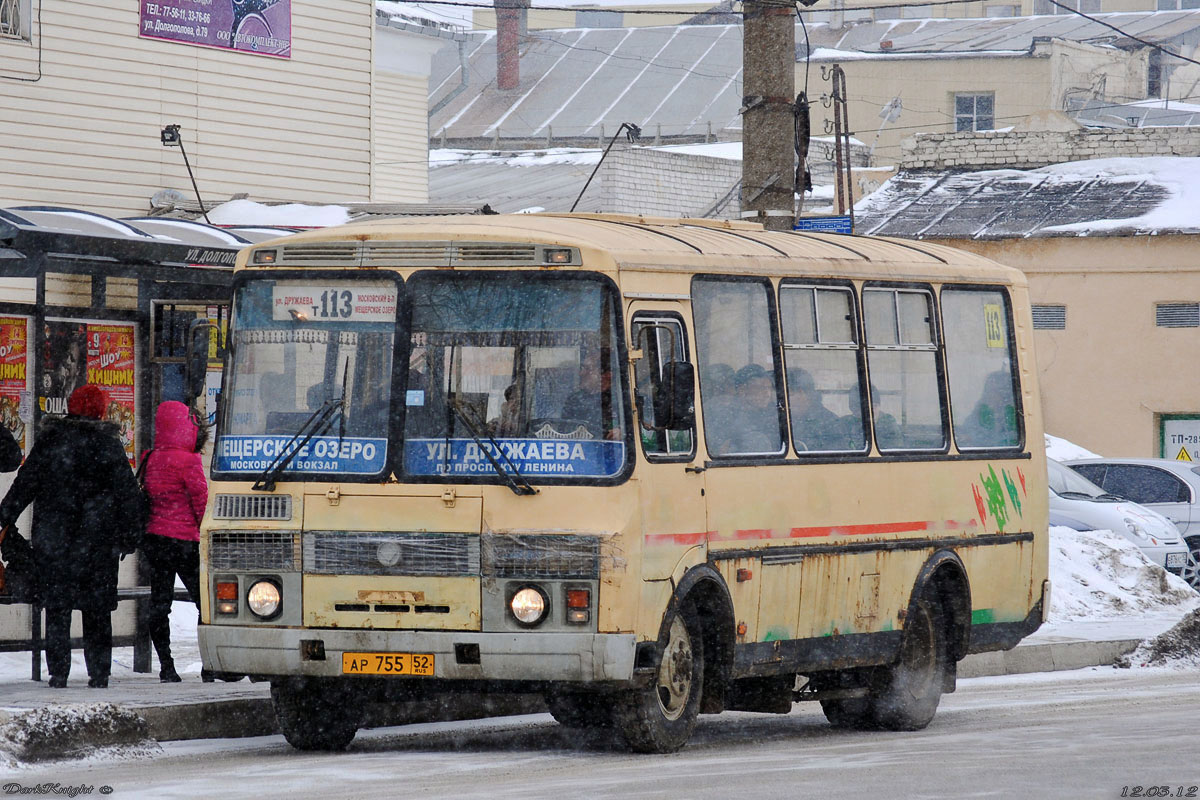 Нижегородская область, ПАЗ-32054 № АР 755 52