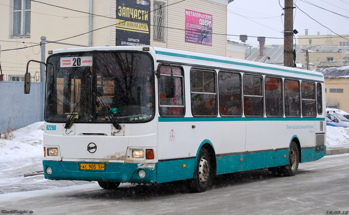 Нижегородская область, ЛиАЗ-5293.00 № 62290