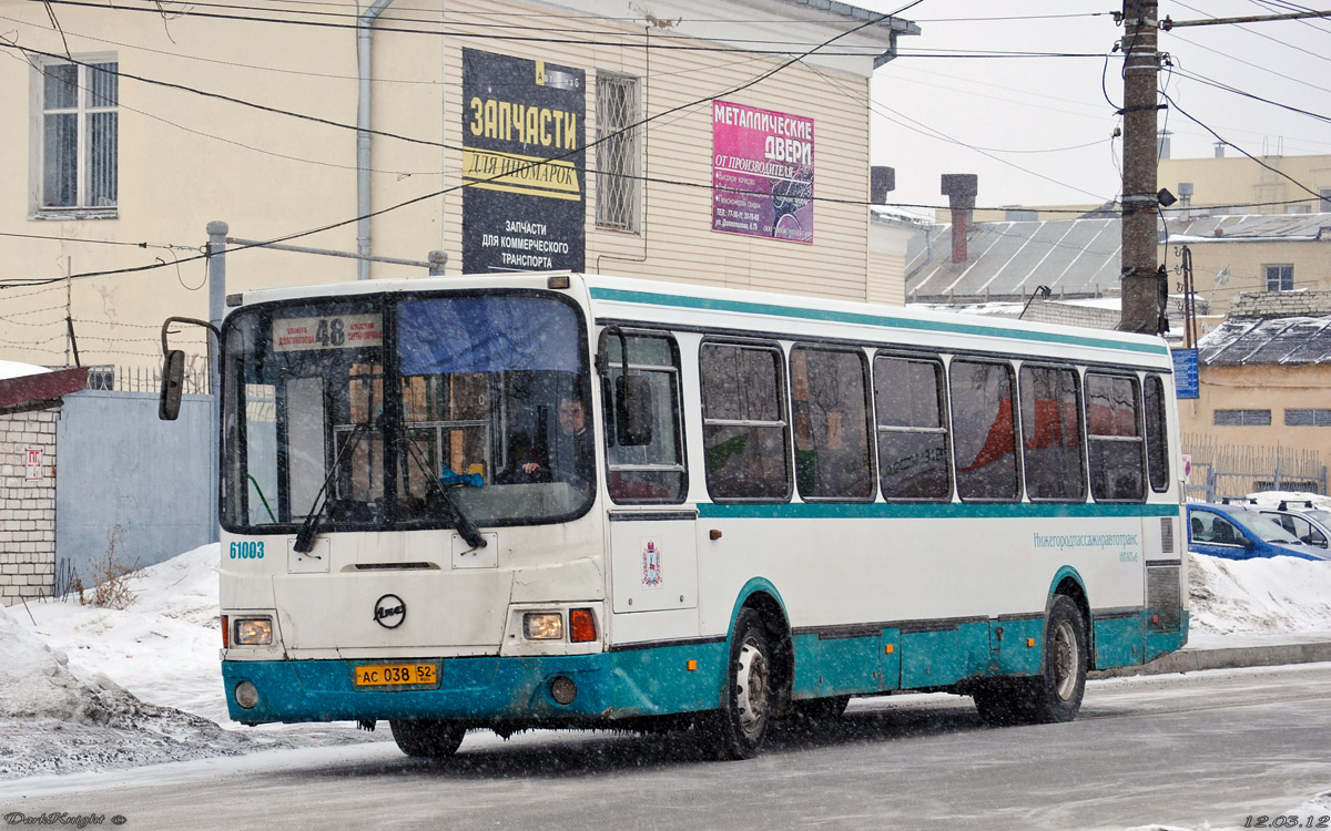 Нижегородская область, ЛиАЗ-5256.26 № 61003