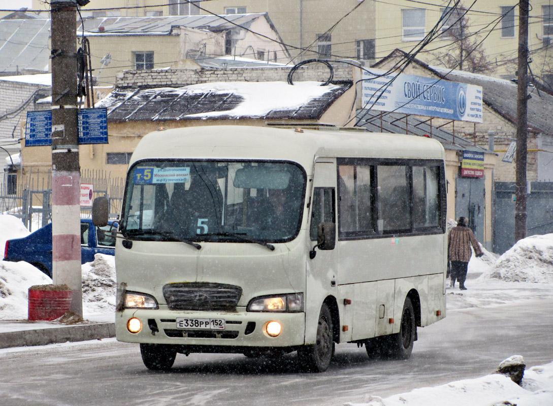 Нижегородская область, Hyundai County SWB (группа ТагАЗ) № Е 338 РР 152