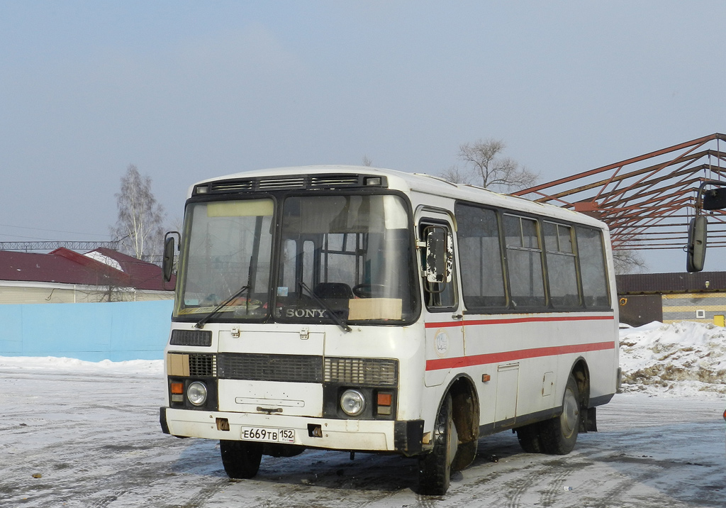 Нижегородская область, ПАЗ-3205-110 № Е 669 ТВ 152