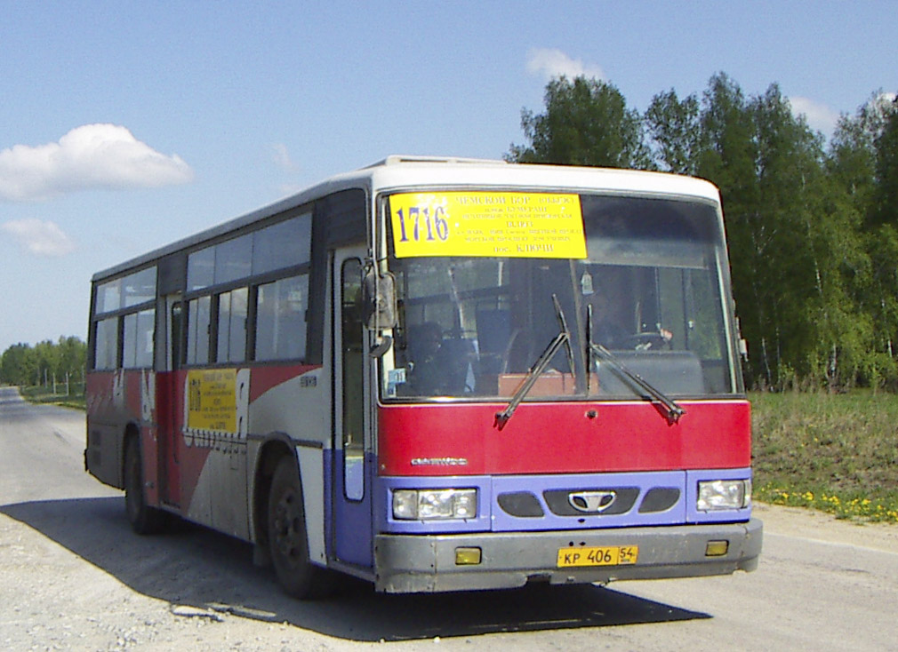 Новосибирская область, Kia AM937 (Daewoo New BS106F) № КР 406 54