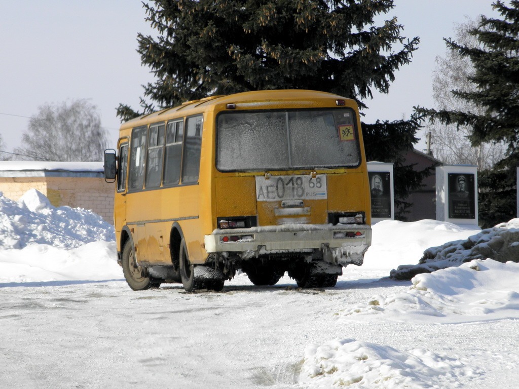 Тамбовская область, ПАЗ-32053 № АЕ 018 68