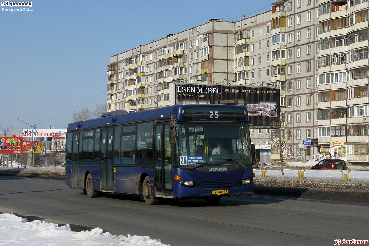 Вологодская область, Scania OmniLink I (Скания-Питер) № АЕ 782 35