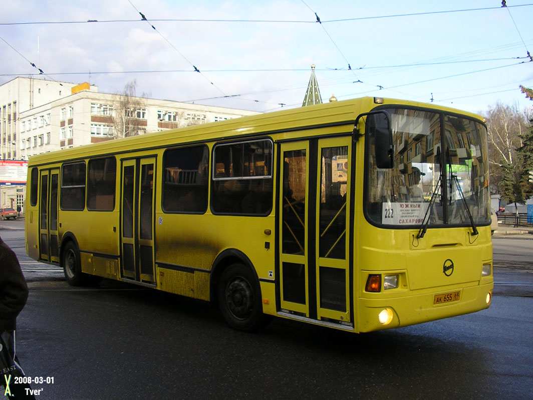 Тверская область, ЛиАЗ-5256.35 № АК 655 69