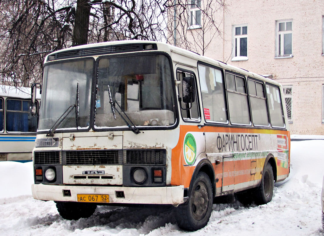 Нижегородская область, ПАЗ-32054 № АС 067 52