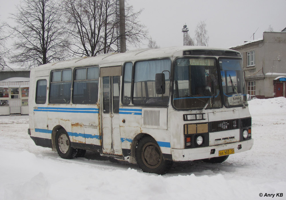 Марий Эл, ПАЗ-3205-110 № АА 903 12