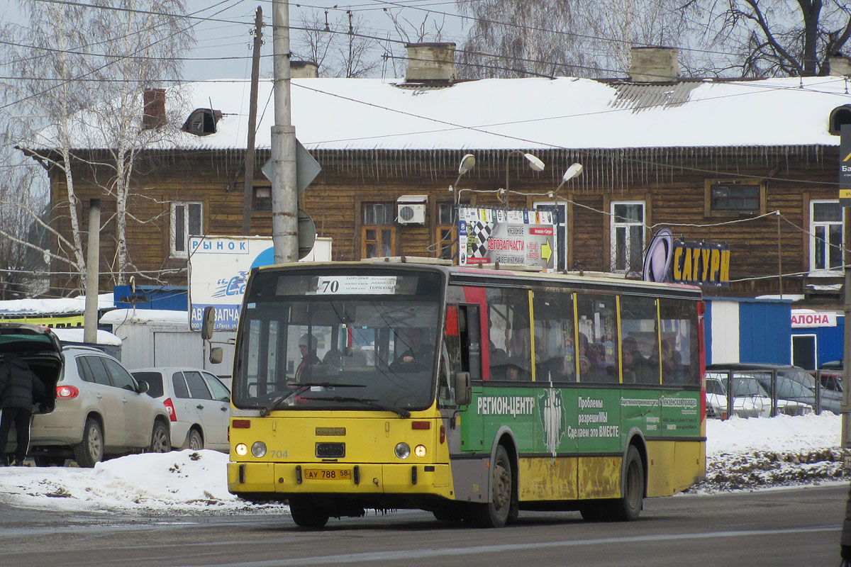 Penza region, Van Hool A600 № АУ 788 58