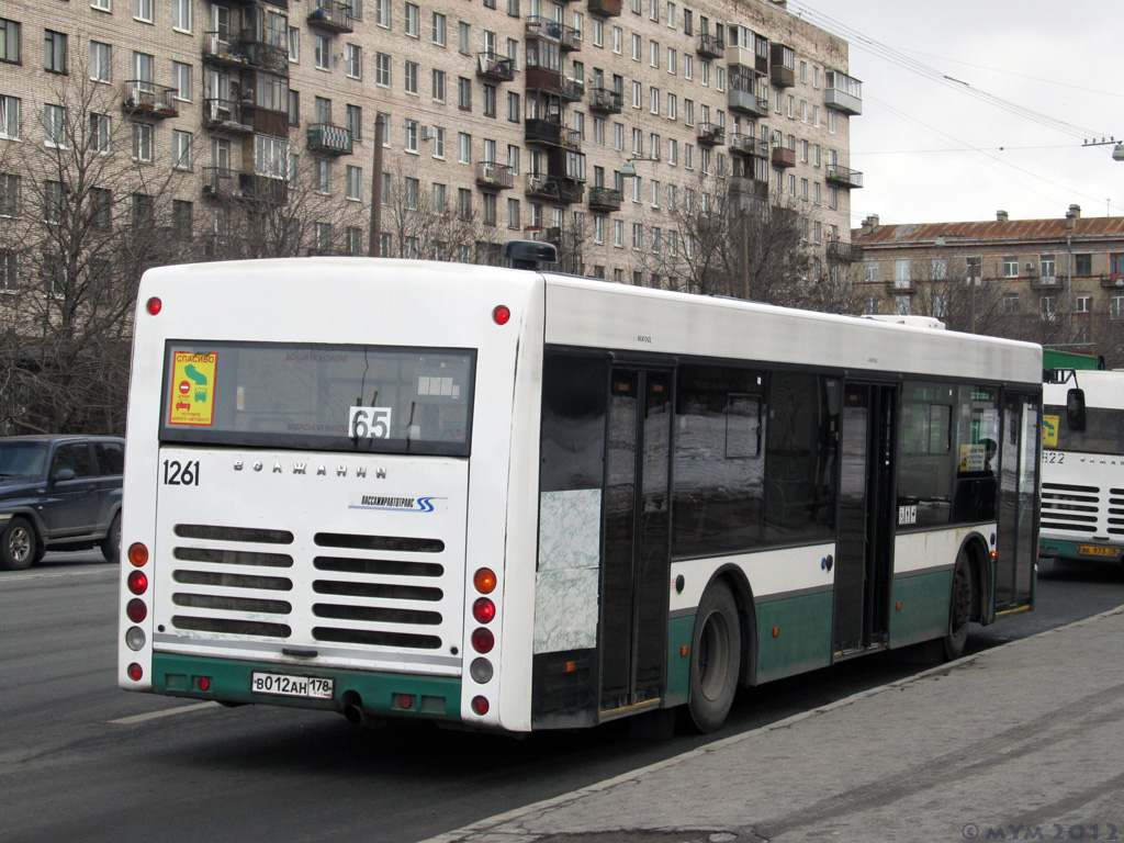 Санкт-Петербург, Волжанин-5270-20-06 "СитиРитм-12" № 1261