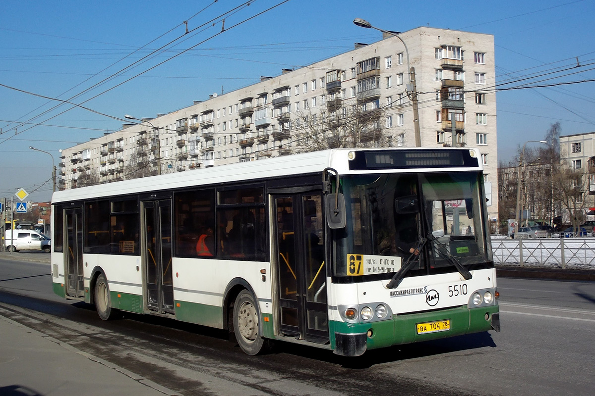 Санкт-Петербург, ЛиАЗ-5292.20 № 5510