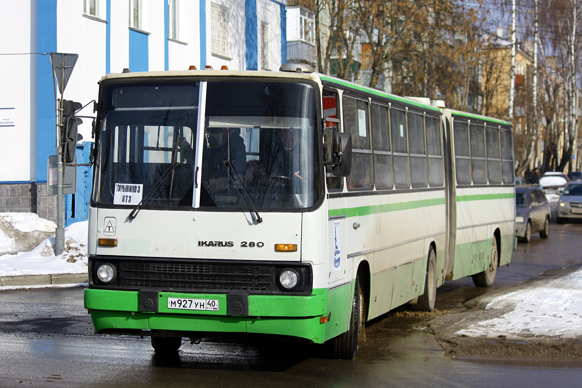 Kaluga region, Ikarus 280.33M Nr. М 927 УН 40