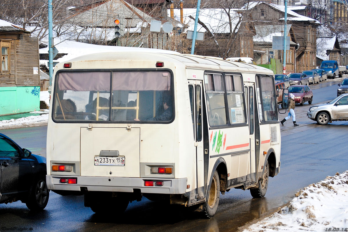 Нижегородская область, ПАЗ-32054 № А 233 ТХ 152